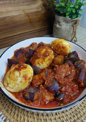 Foto resep Terong dan Telur Balado