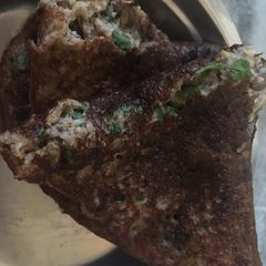 A picture of Millet dosa (Bajra dosa).
