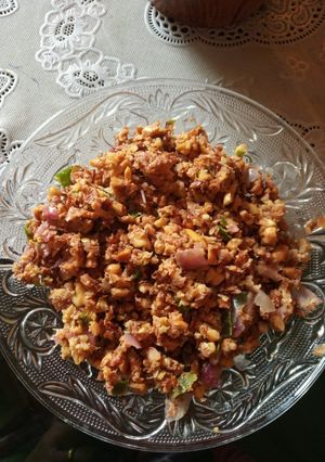 Foto resep Sambal kacang asam sunti