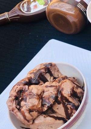 A picture of Nutella ice cream.