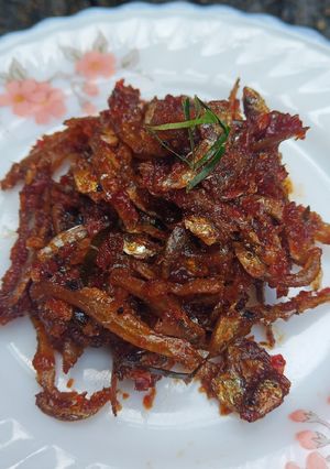 Foto resep Ikan Asin Balado