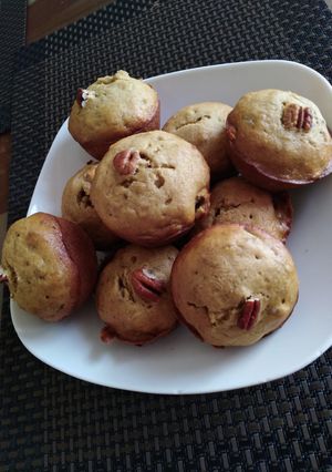 Una foto de Pan de plátano (muffins)