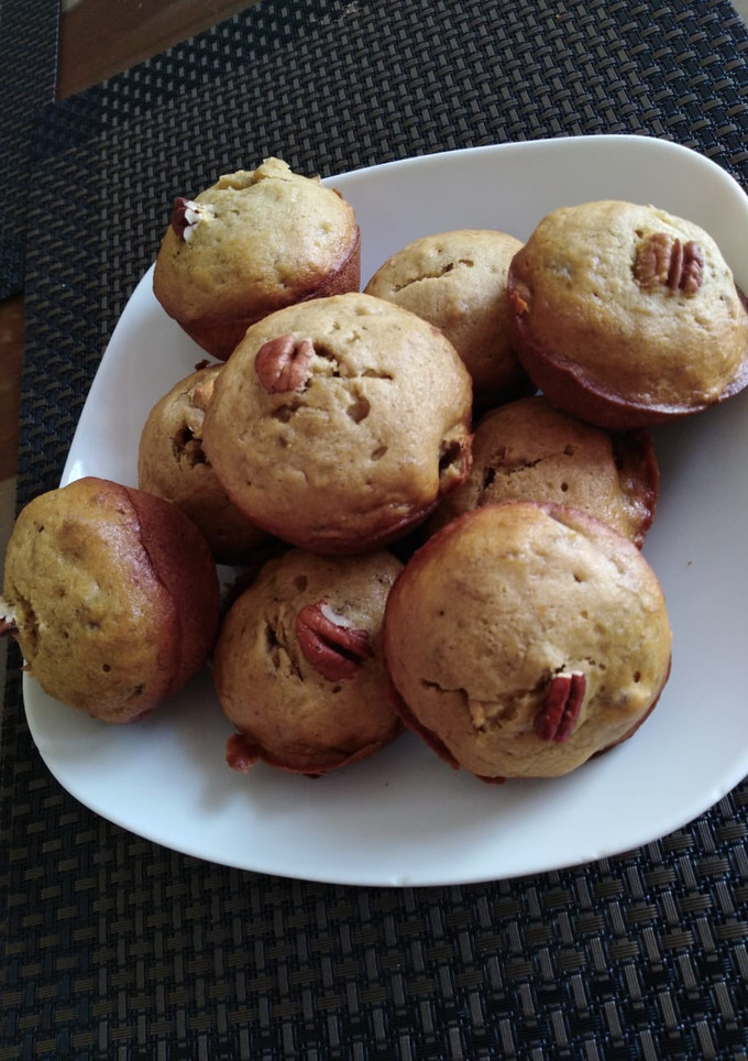 Una foto de Pan de plátano (muffins)