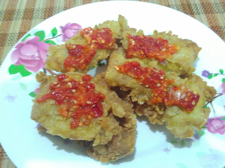 Bagaimana Menyiapkan Telur crispy geprek Anti Gagal