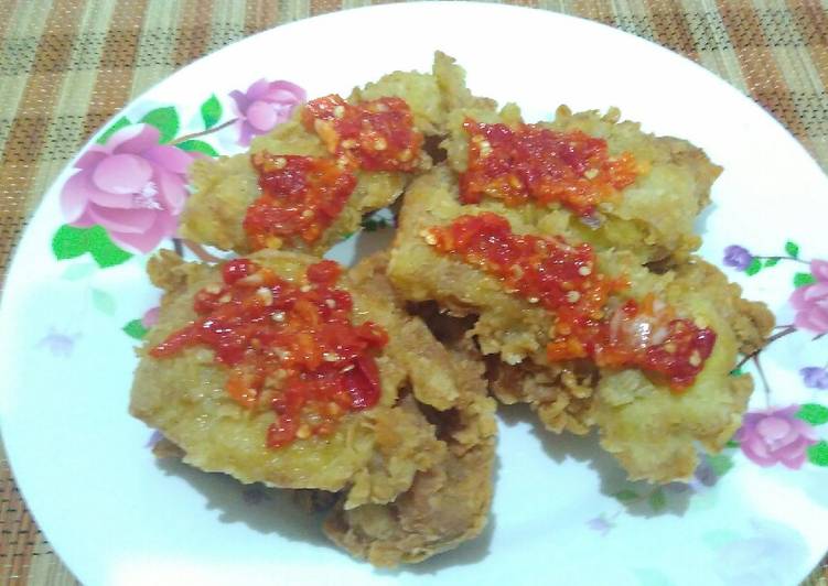 Bagaimana Menyiapkan Telur crispy geprek Anti Gagal