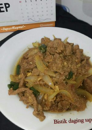 Foto resep Bistik daging sapi
