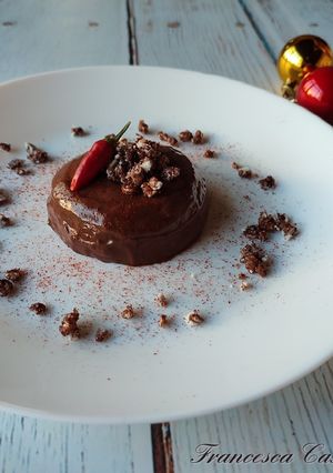 Foto di Budino al cioccolato fondente e peperoncino