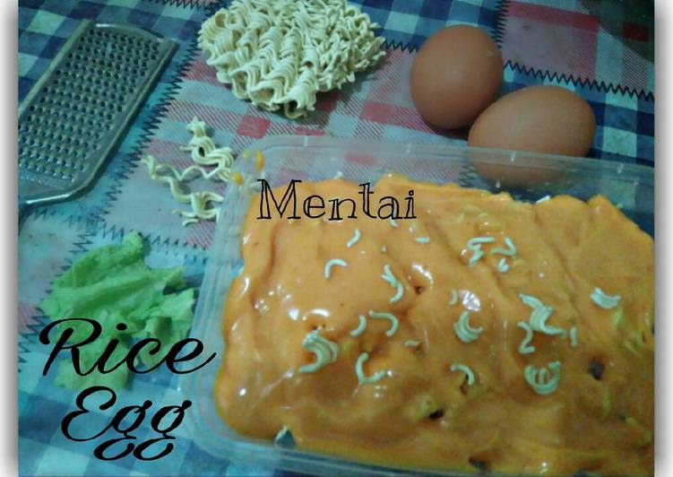 Resep Mentai Rice Egg llSimple  Anti Gagal