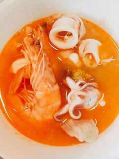 泰式海鮮酸辣湯 的食譜成品照片