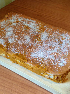 Una foto de Tarta de zanahoria y coco (vegana)