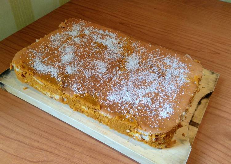 Tarta de zanahoria y coco (vegana)