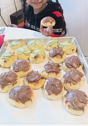 صورة لوصفة دونات مخبوزة