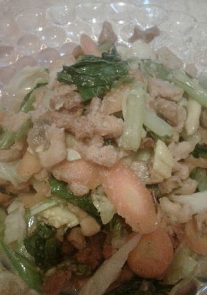 Foto resep Capcay campur protein nabati
