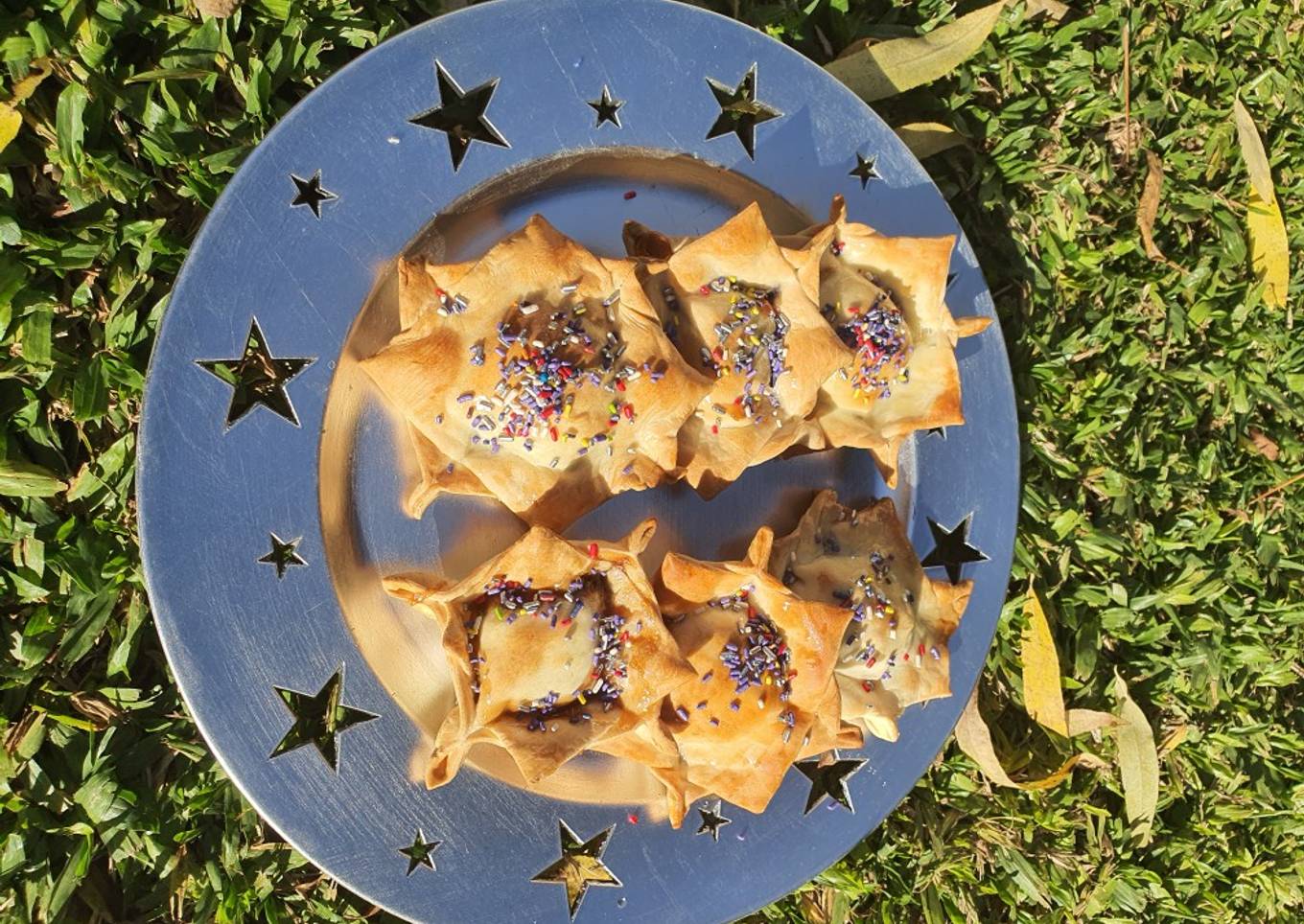 Pastelitos de batata con chocolate "Para"