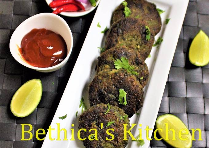 Spinach Oats Tikki