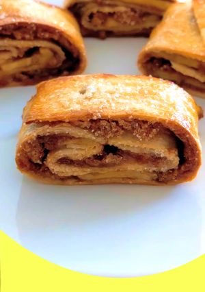 Foto principal de Rollito de chocolate y plátano