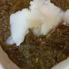 A picture of Saag Sarso Ka.