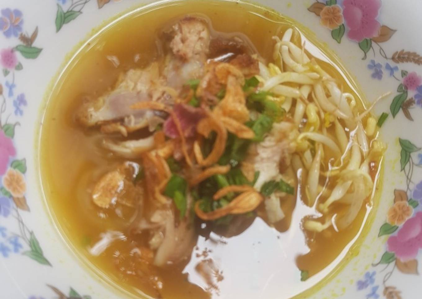 Soto ayam super praktis