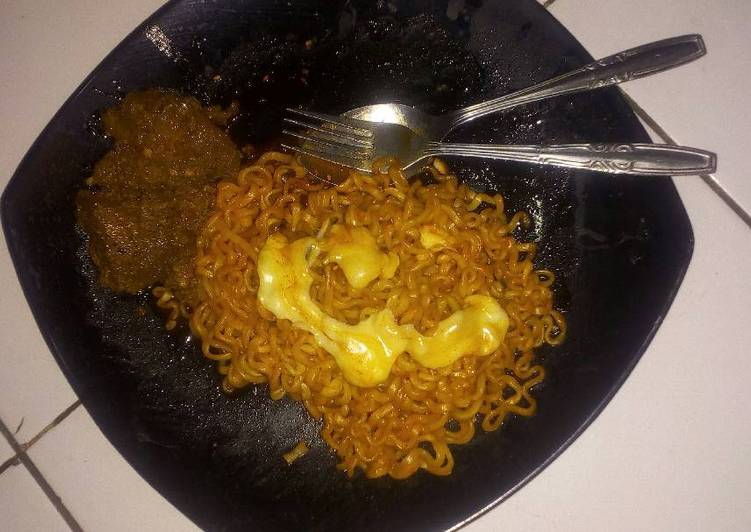 Bumbu Menyiapkan Samyang Mozarella Rendang Anti Gagal