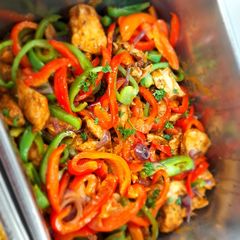5 ingredient Chicken Pepper fry A picture of 5 ingredient Chicken Pepper fry.