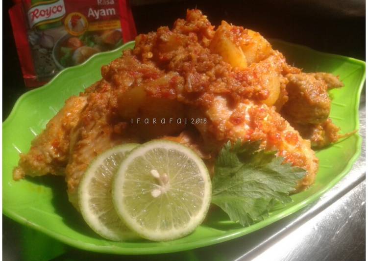 Resep Rendang Sayap Ayam (#pr_recookRancakBana), Bisa Manjain Lidah