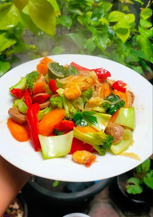 Foto resep Tumis..sayur pelangi. jielahhhh gampang bwgdddd