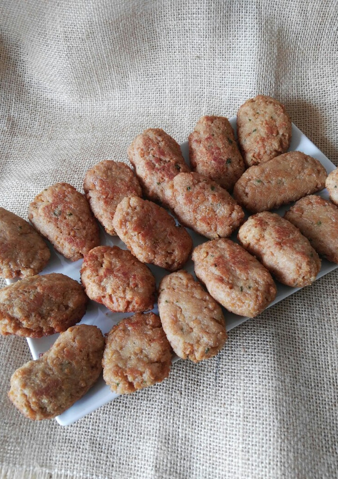 Una foto de Nuggets vegetarianos