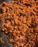 Thịt chưng mắm tép