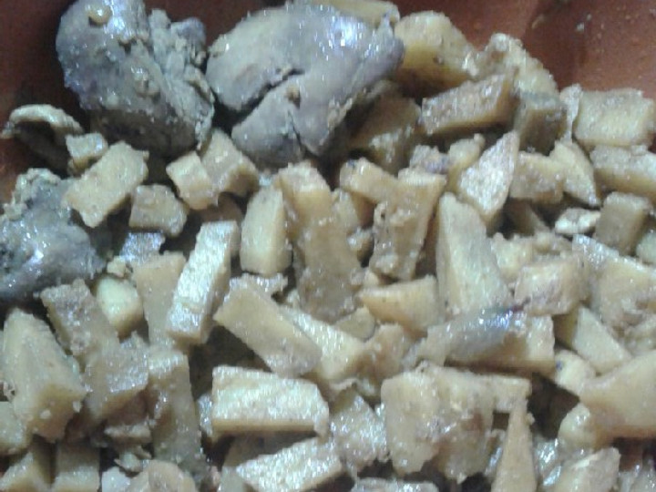 Bagaimana Membuat Sambal goreng ati ampela ubi rambat, Sempurna