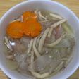Bánh canh phồng tôm rau củ
