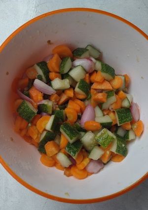 Foto resep Acar Mentimun & Wortel Segar! 🥒🥕🌶