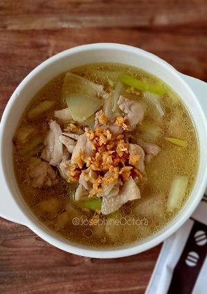 Foto resep Sup Ayam Hainan Simple