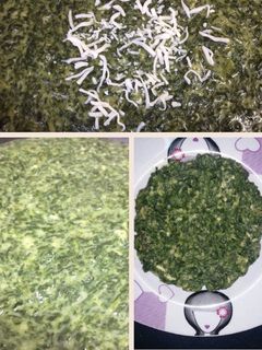 Una foto de Espinacas a la crema🍃