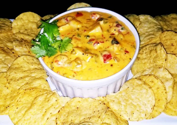 Mike's Southwestern Grilled Chicken Queso Dip