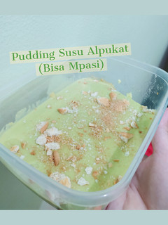 Foto resep Pudding Susu Alpukat (bisa mpasi)
