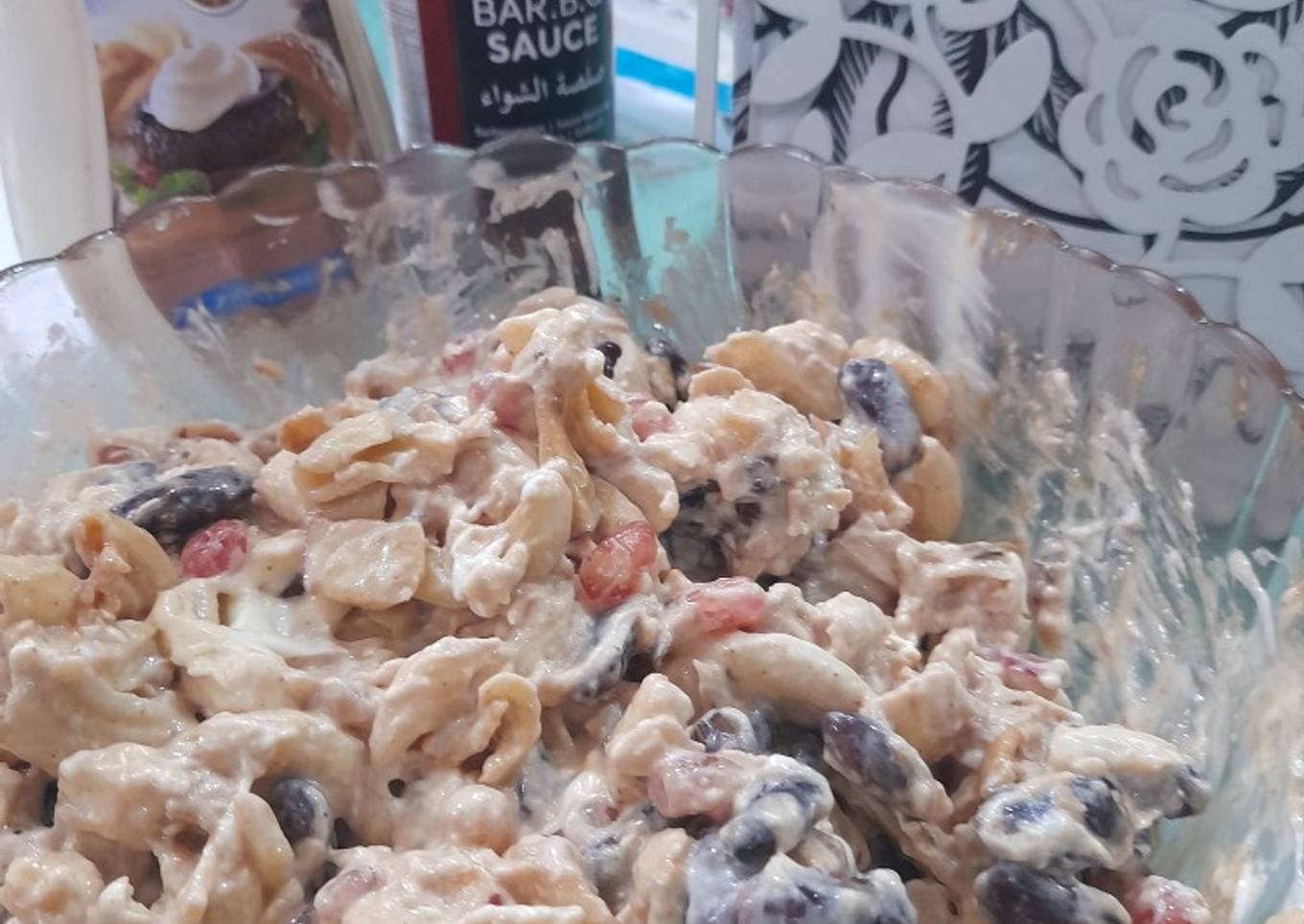 Red kidney beans salad