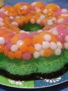 Foto resep Puding Lapis Jelly (Jelly lumut coklat)