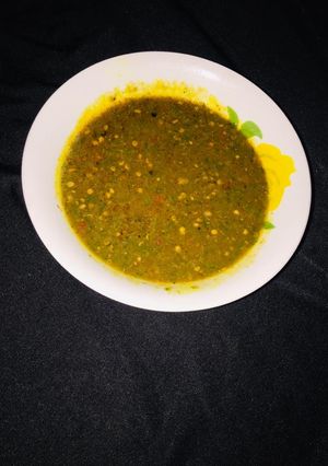 A picture of Okro soup.