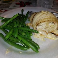 A picture of Crab Stuffed Tilapia.