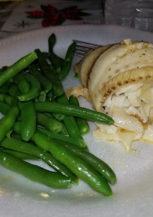 A picture of Crab Stuffed Tilapia.