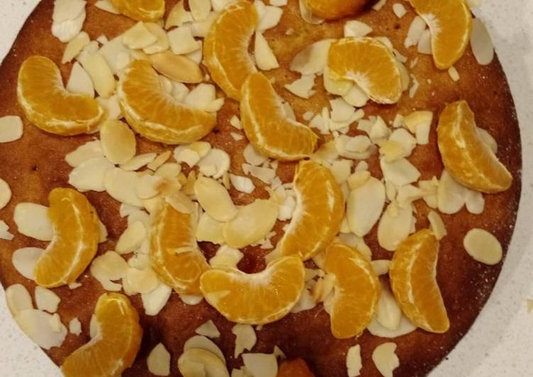 How to Prepare Quick Brown sugar almond cake with a bit almond liqueur