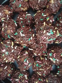 Foto resep Kue bola coklat