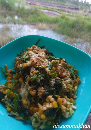 Foto resep Orak Arik Telur Sayur Jagung
