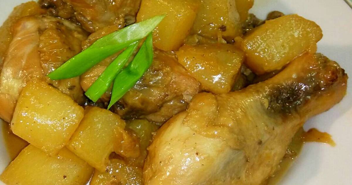  Resep  Lobak ayam  kecap  simpel oleh Mia Shary Cookpad