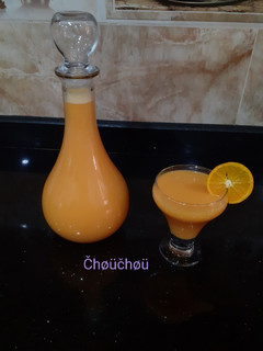 صورة لوصفة عصير البرتقال و الجزر 🍊🥕