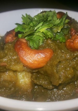 A picture of Methi chaman aallo.