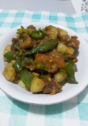 Foto resep Tumis daging sapi dan tetelan