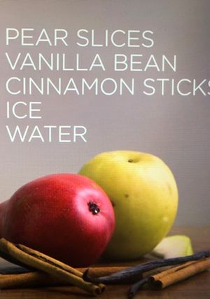 Una foto de Infusión Pera-canela-vainilla