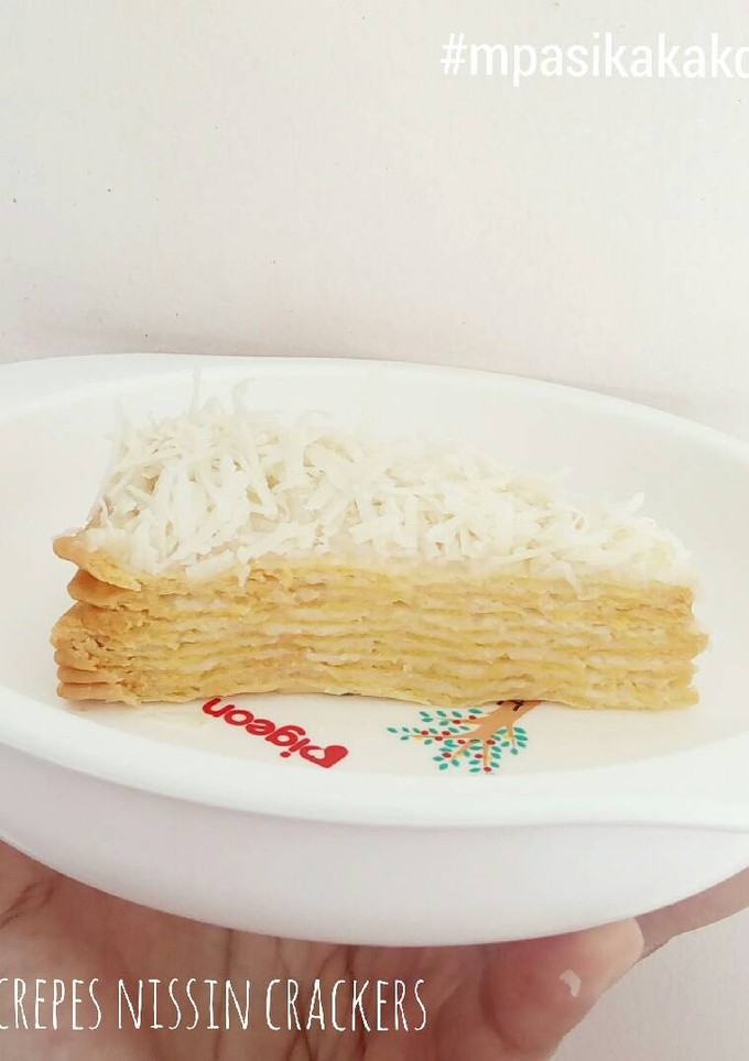 Foto resep Mille Crepes Nissin Crackers - MPASI