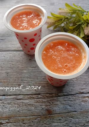 Foto resep 998. Jus jeruk dan pepaya